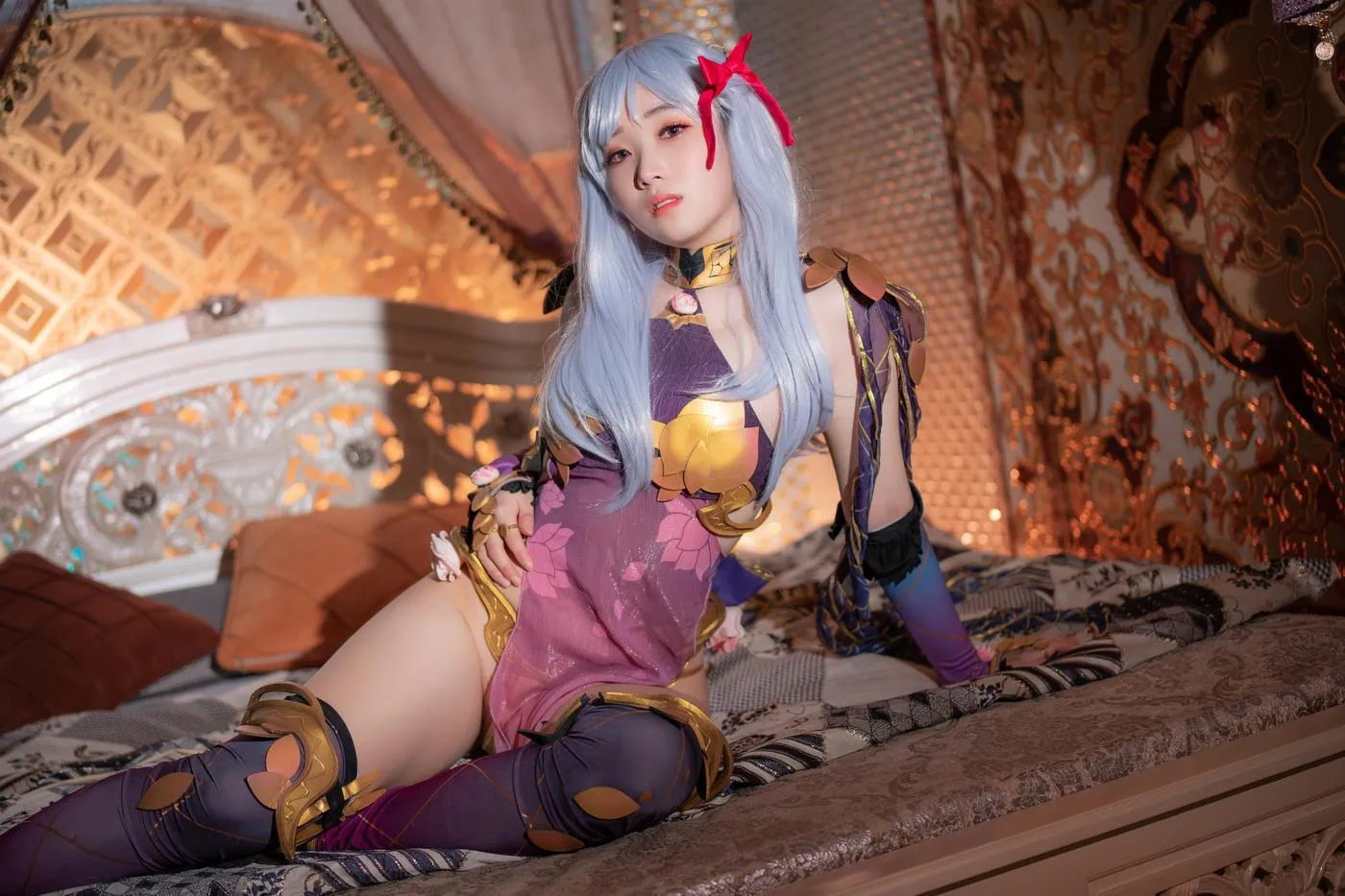 Bambi밤비 – NO.76 [CreamSoda] Cosplay Tamamo  Kama FGO [40P]插图7